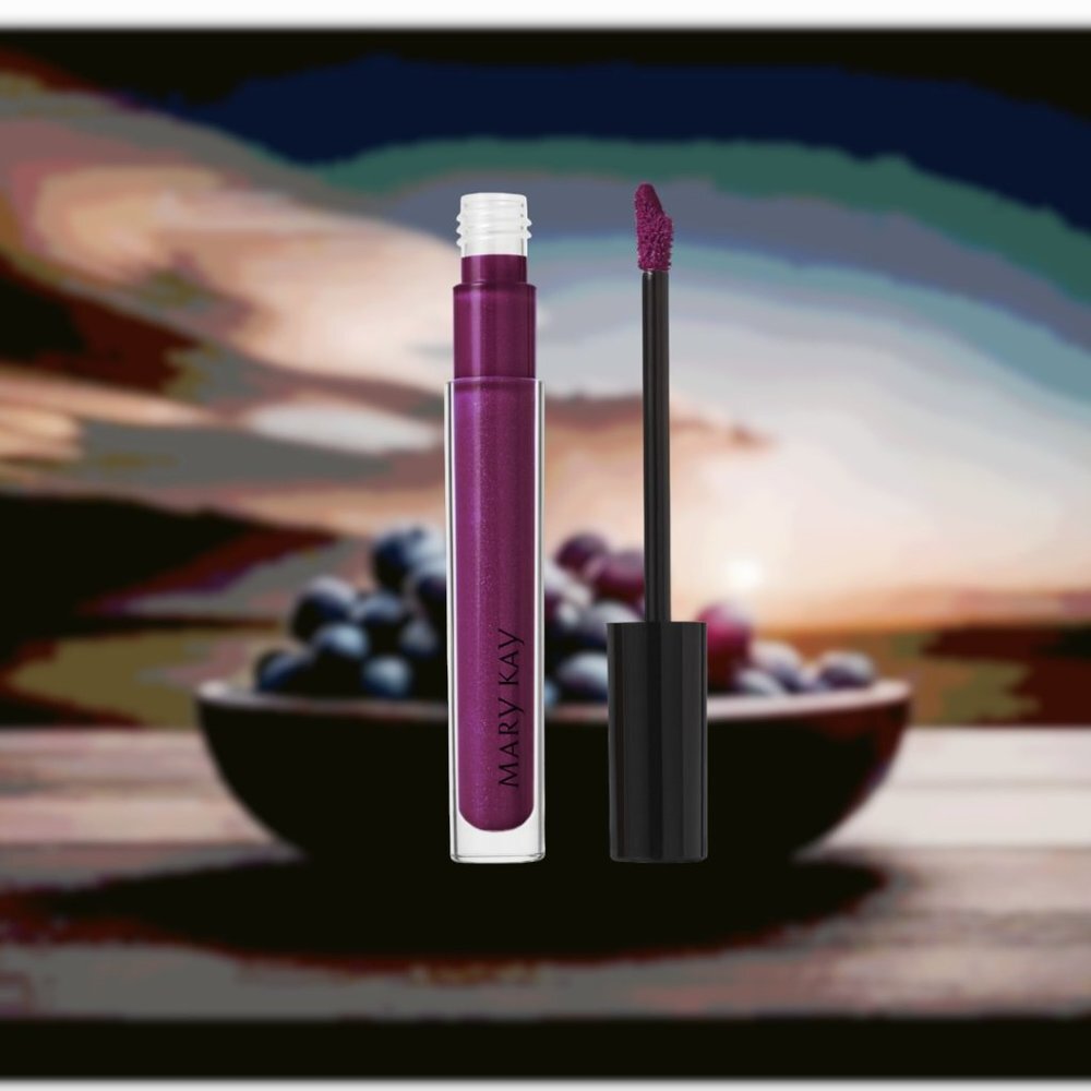 DISCONTINUED!   Evening Berry Pearl Unlimited Lip Gloss - Mary Kay